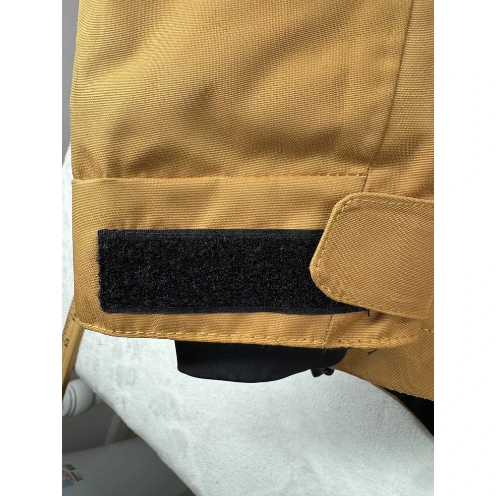 Ski-Doo Vasa jacket Women's Medium Dark Gray Tan Long Sleeve‎ Full Zip Outdoor